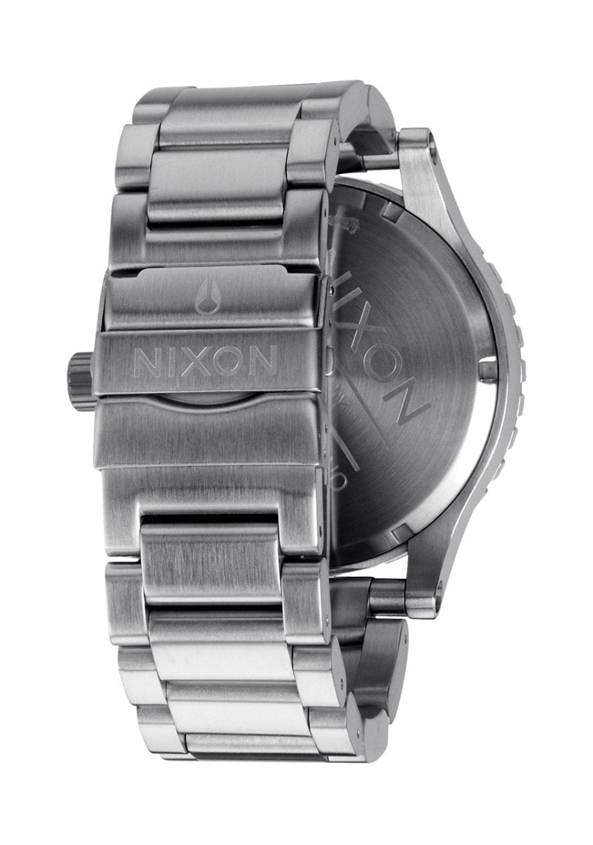 Nixon 51-30 Chrono - Silver & Turquoise Men's Watch | A13892084-00 | Time Watch Specialists