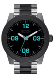 Nixon Corporal Stainless Steel Gunmetal Men's Watch | A3465146-00 | Time Watch Specialists