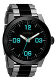 Nixon Corporal Stainless Steel Gunmetal Men's Watch | A3465146-00 | Time Watch Specialists