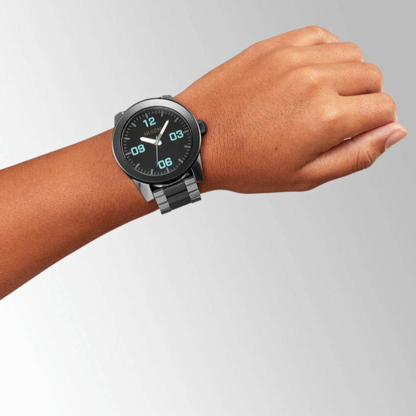 Nixon sales metal watch