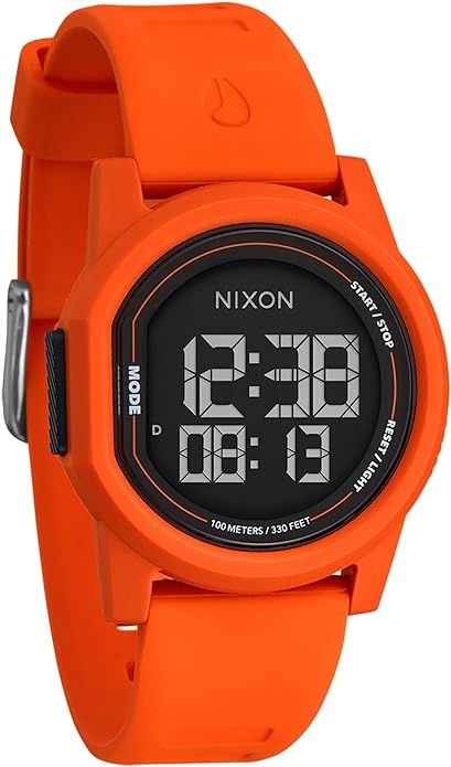 Nixon Disk Orange Silicone Men's Watch | A13705194-00 | Time Watch Specialists