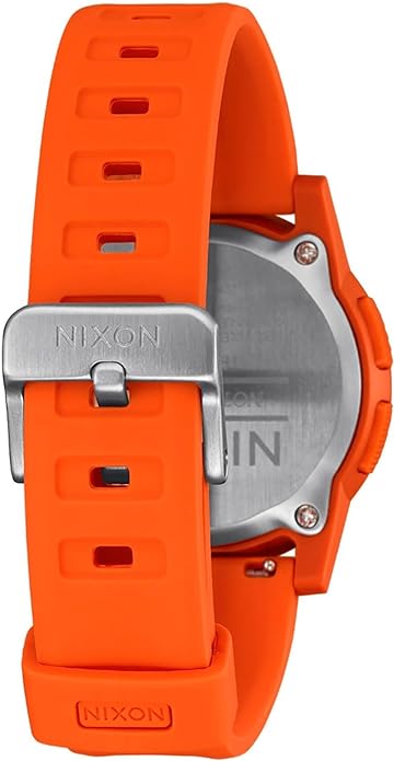 Nixon Disk Orange Silicone Men's Watch | A13705194-00 | Time Watch Specialists