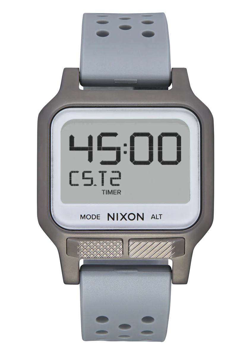 Nixon Heat Chronograph Rubber Strap Men's Watch | A13205106-00 | Time Watch Specialists