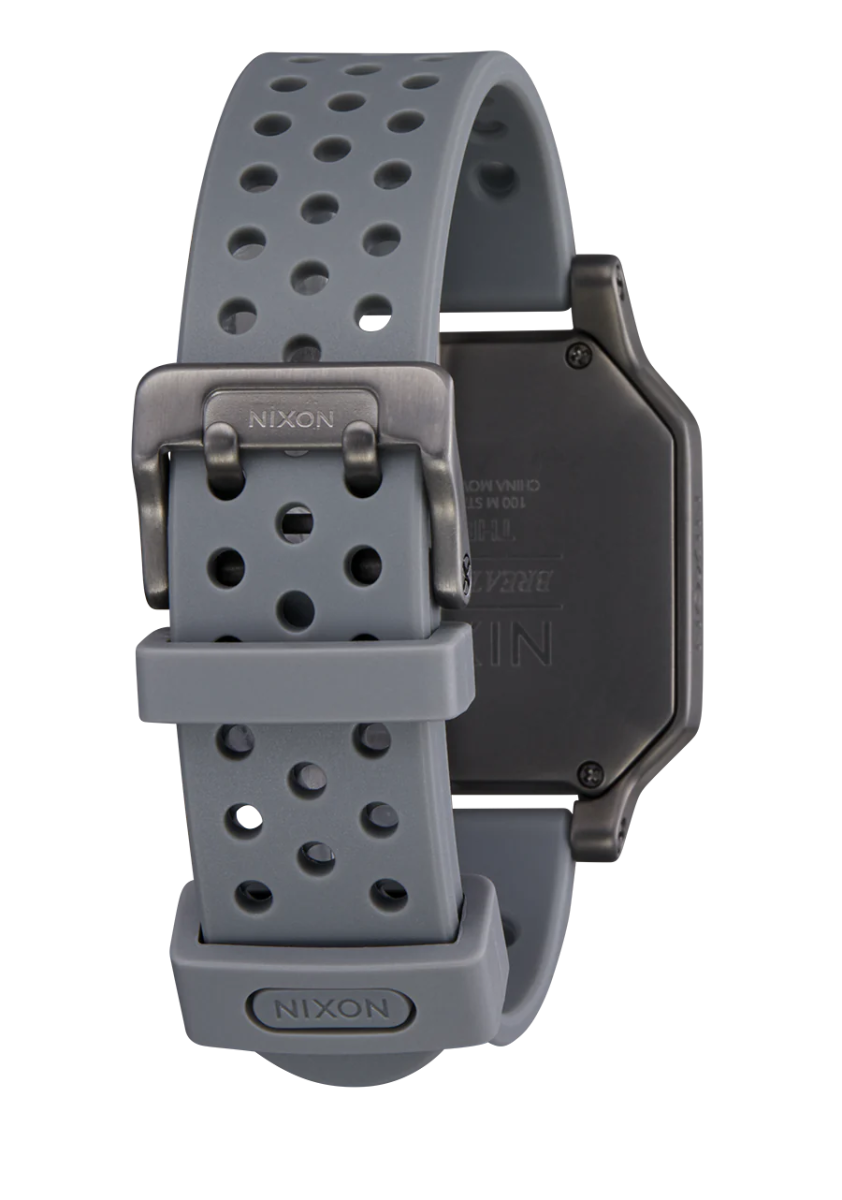 Nixon Heat Chronograph Rubber Strap Men's Watch | A13205106-00 | Time Watch Specialists