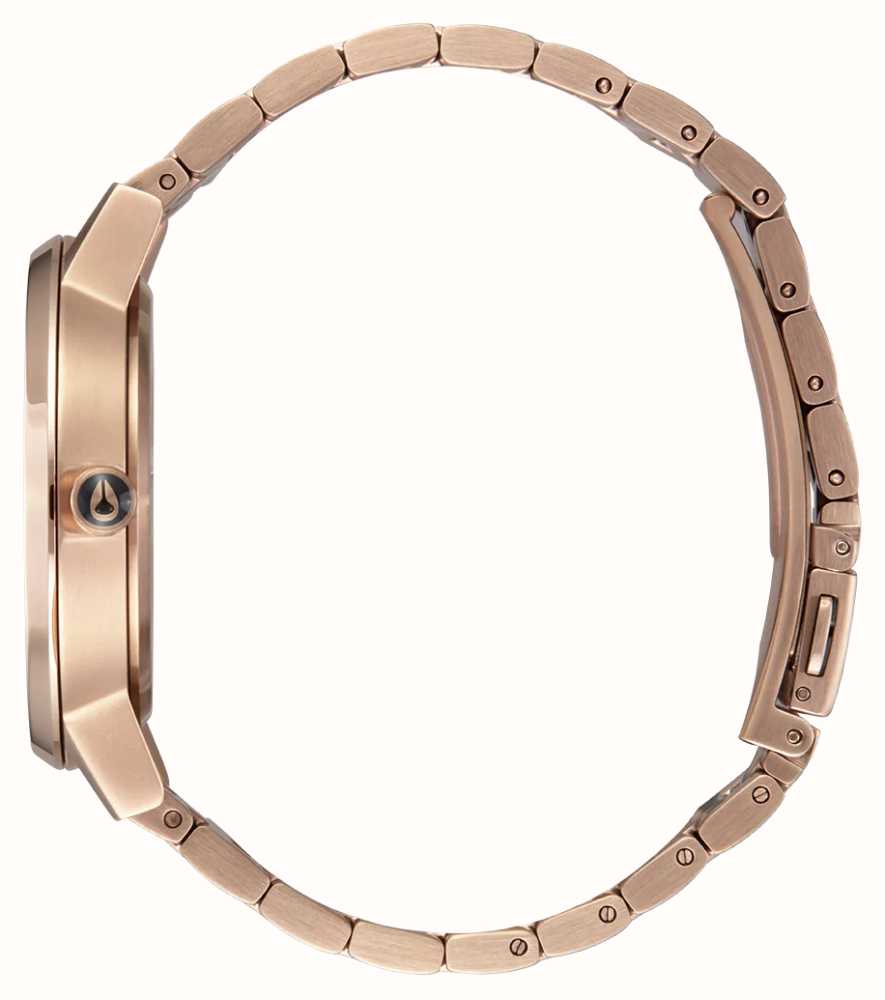 Nixon Kensington Rose Gold / Olive Sunray | A0995102-00 | Time Watch Specialists