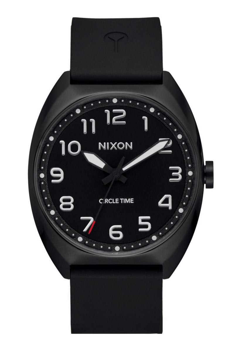 Nixon Mullet Black Silicone Men's Watch | A1365004-00 | Time Watch Specialists