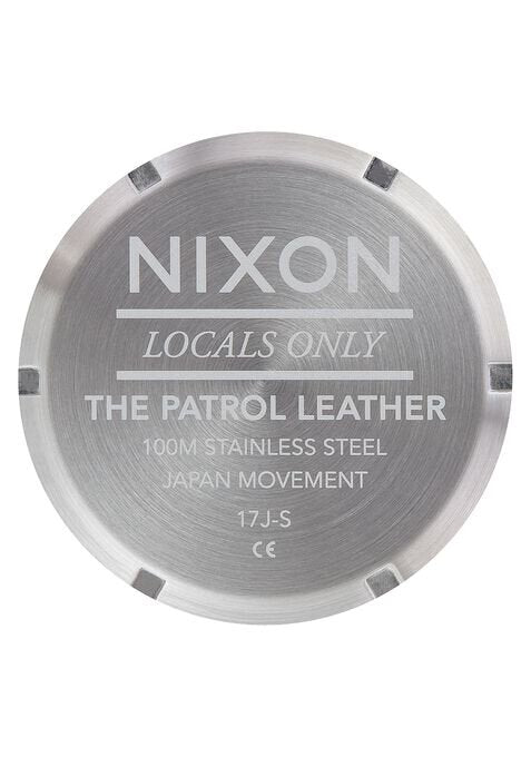 NIXON Patrol Leather Watch | Time Watch Specialists