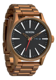 Nixon Sentry Black Dial Stainless Steel Unisex Watch | A3565145-00 | Time Watch Specialists