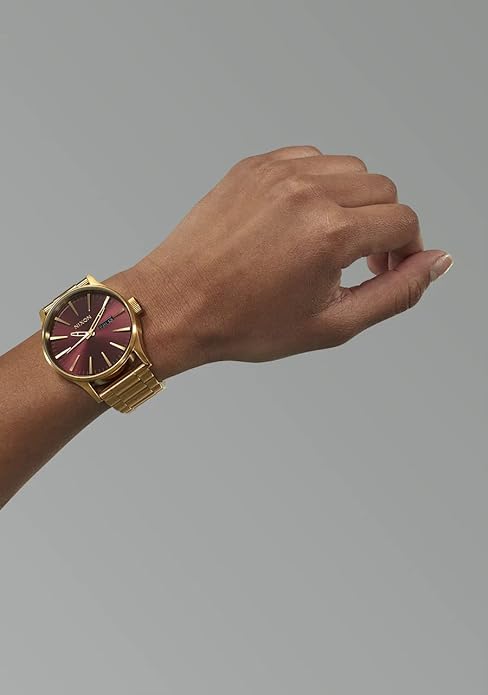 Nixon Sentry Gold Unisex Watch | A3565094-00 | Time Watch Specialists