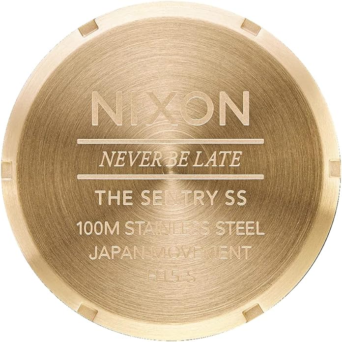 Nixon Sentry Gold Unisex Watch | A3565094-00 | Time Watch Specialists