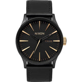 NIXON Sentry Leather Mens Watch | Time Watch Specialists