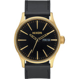 NIXON Sentry Leather Mens Watch | Time Watch Specialists