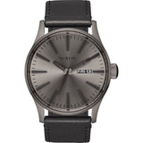 NIXON Sentry Leather Mens Watch | Time Watch Specialists