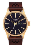 NIXON Sentry Leather Mens Watch | Time Watch Specialists