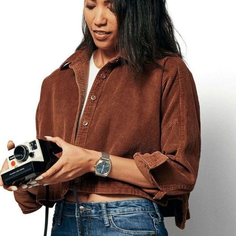 Nixon Stainless Steel Turquoise Dial Unisex Watch | A13695161-00 | Time Watch Specialists