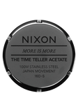 NIXON Time Teller Acetate Water Resistant Women's Watch | A327646-00 | Time Watch Specialists