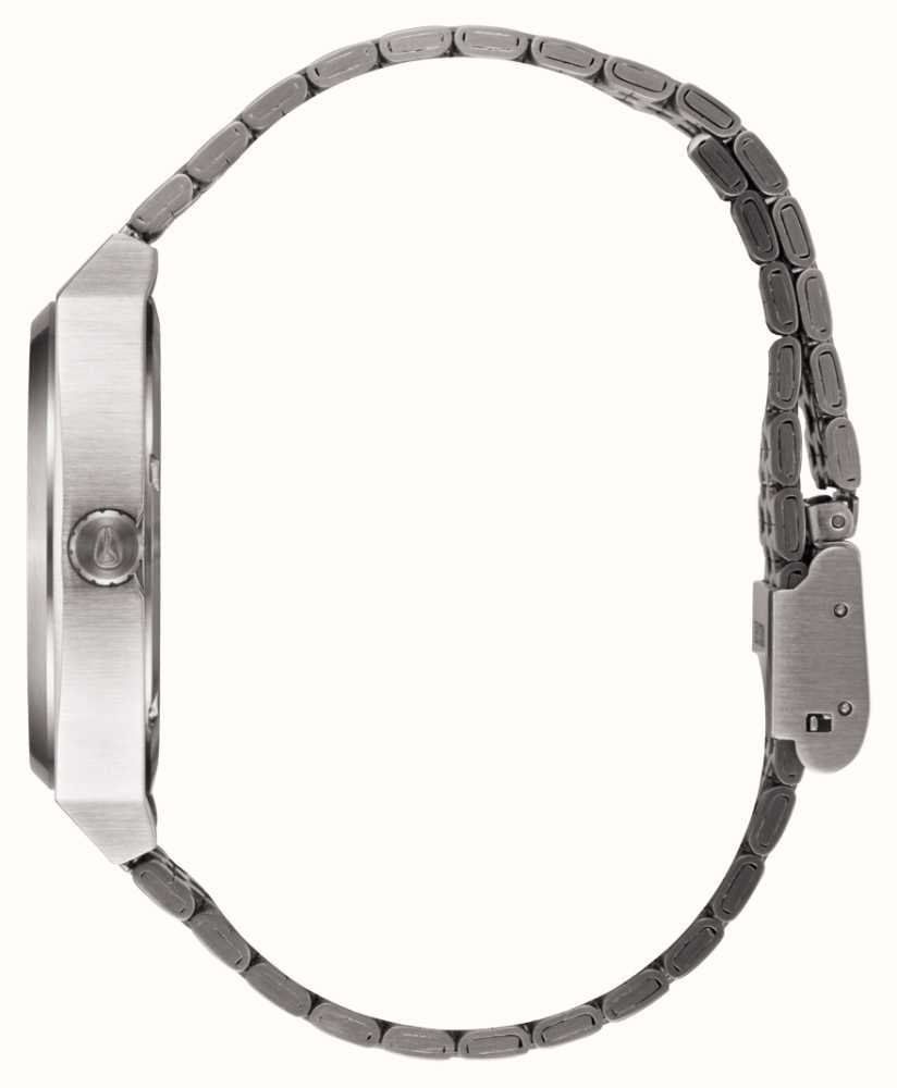 Nixon Time Teller Blue Dial / Light Gunmetal Stainless Steel Unisex Watch| A0455160-00 | Time Watch Specialists