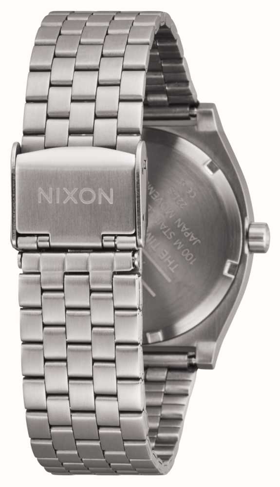 Nixon Time Teller Blue Dial / Light Gunmetal Stainless Steel Unisex Watch| A0455160-00 | Time Watch Specialists