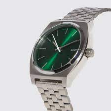 Nixon Time Teller Green Sunray with Stainless Steel Bracelet Unisex Watch | A045-1696-00 | Time Watch Specialists