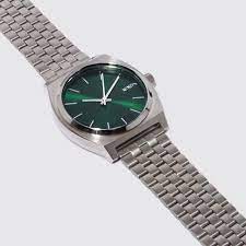 Nixon Time Teller Green Sunray with Stainless Steel Bracelet Unisex Watch | A045-1696-00 | Time Watch Specialists