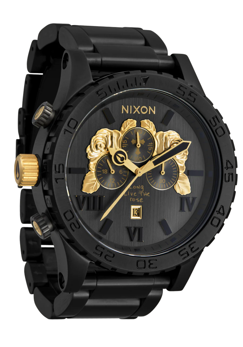 Nixon black stainless steel on sale watch