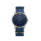 Paul Herwitt Sailor Silver Blue Men's Watch | PH-W-0511 | Time Watch Specialists