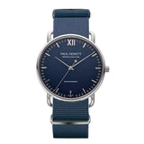 Paul Herwitt Sailor Silver Blue Men's Watch | PH-W-0511 | Time Watch Specialists