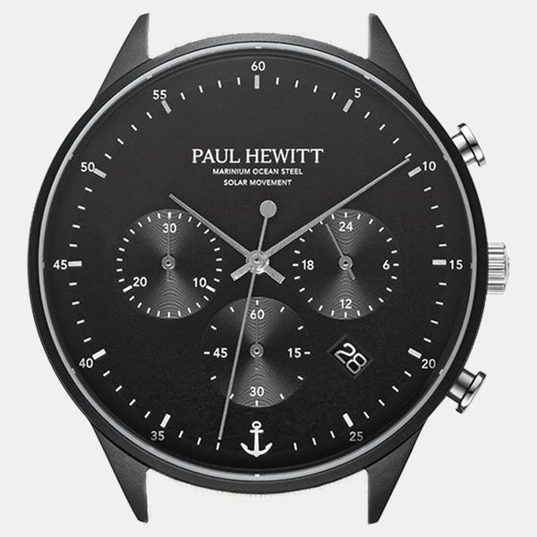 Paul Hewitt Chronograph Black Dial Men's Watch | PH-W-0501