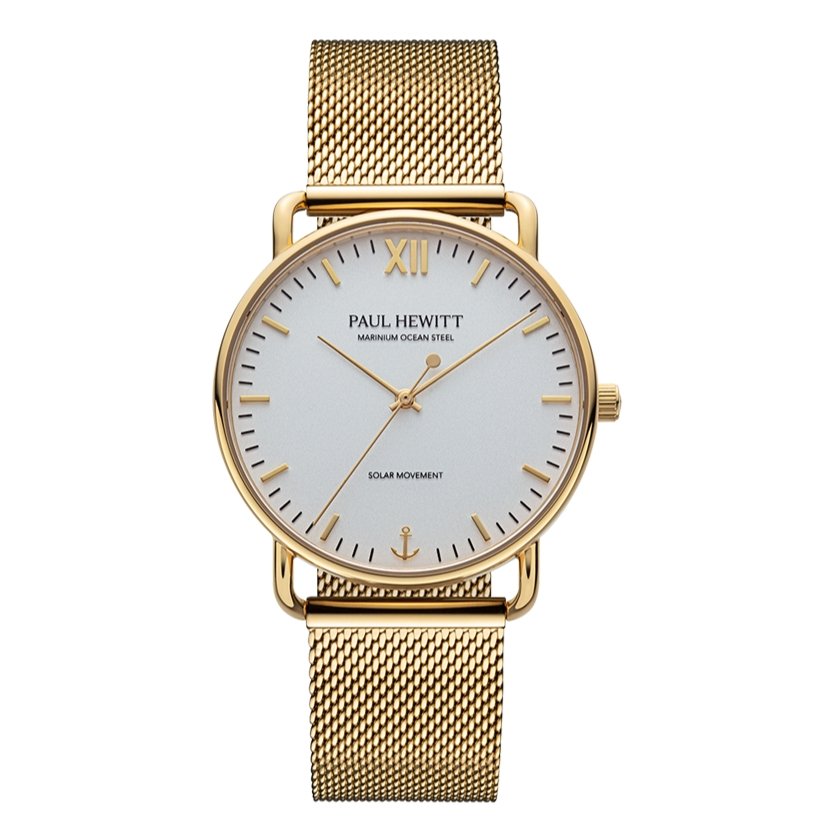Paul Hewitt Sailor Gold White Women's Watch | PH-W-0322 | Time Watch Specialists