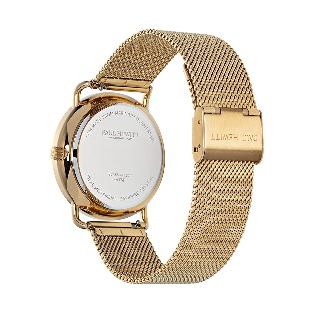 Paul Hewitt Sailor Gold White Women's Watch | PH-W-0322 | Time Watch Specialists