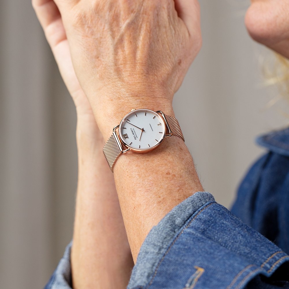 Paul Hewitt Sailor Rose Gold White Women's Watch | PH-W-0320 | Time Watch Specialists