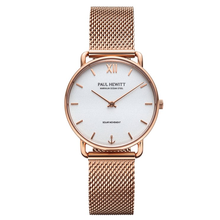Paul Hewitt Sailor Rose Gold White Women's Watch | PH-W-0320 | Time Watch Specialists