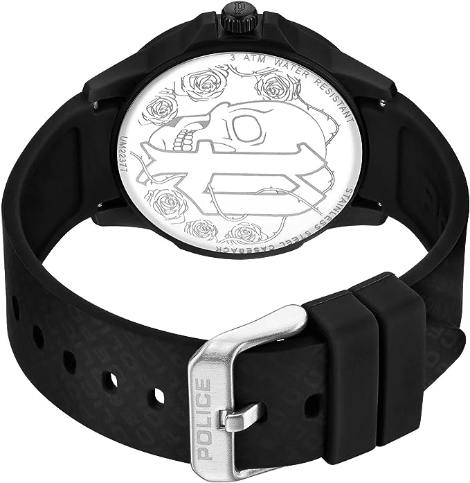 Police Analog Silicone Strap Men's Watch | PEWUM2237761 | Time Watch Specialists