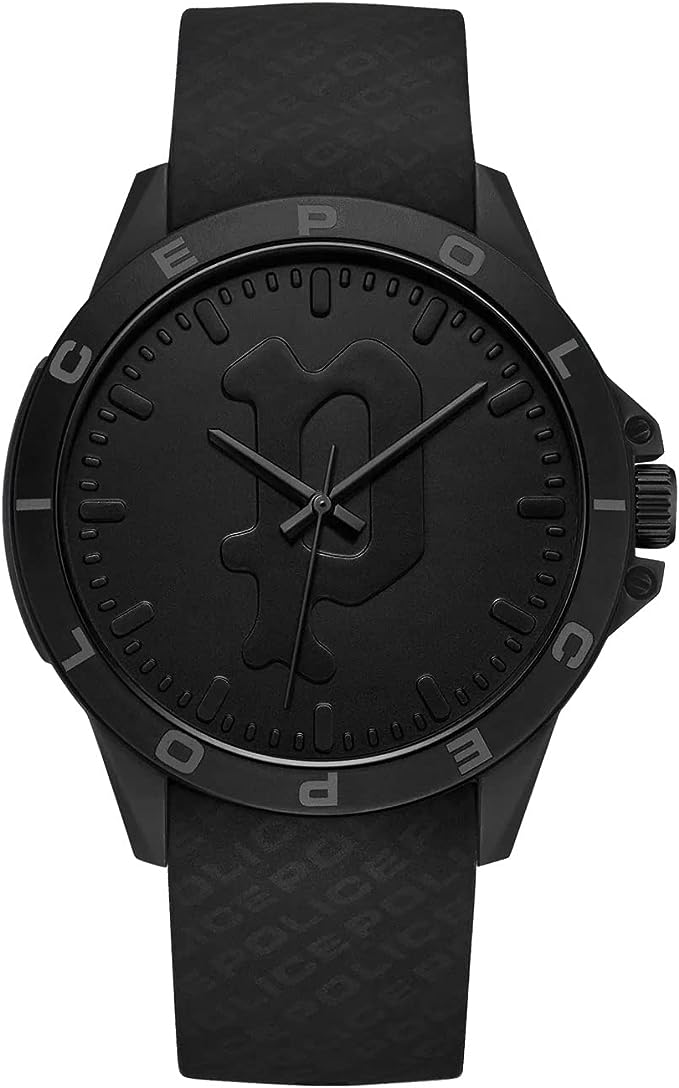Police Analog Silicone Strap Men's Watch | PEWUM2237761 | Time Watch Specialists