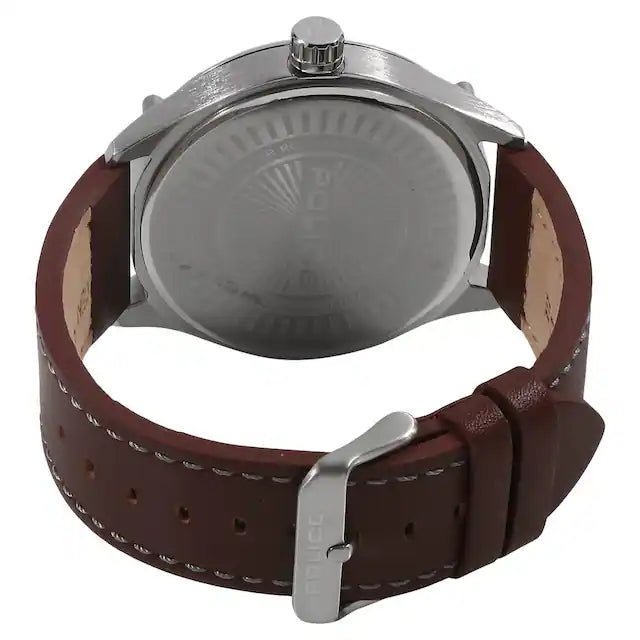 Police Black Dial Brown Leather Strap Men's Watch | PL15244JBS02 | Time Watch Specialists