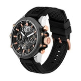 Police Luang Multi-Colour Dial Leather Analogue Men's Watch | PL16018JSTU13P | Time Watch Specialists