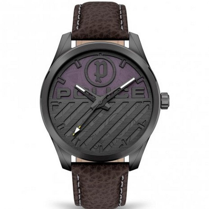 Police Mens Leather - PEWJA2121402WSE | Time Watch Specialists