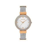 Police Yakima Two Tone Cable Strap Women's Watch - PL15575BSTG04M | Time Watch Specialists