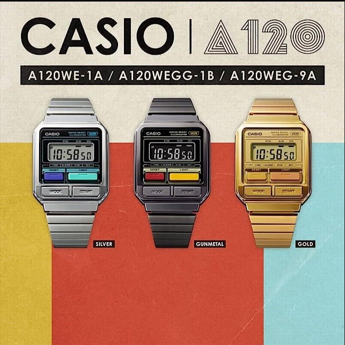 Pre-Order - Casio Retro Unisex WR Stranger Things Limited Edition Watch | A120WEST-1ADR | Time Watch Specialists