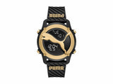 PUMA Big Cat Digital Black Polyurethane Men's Watch - P5098 | Time Watch Specialists