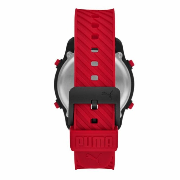 Buy PUMA Big Cat Digital Red Polyurethane Men's Watch - P5100 | Time Watch  Specialists
