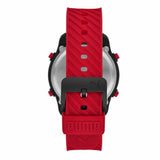 PUMA Big Cat Digital Red Polyurethane Men's Watch - P5100 | Time Watch Specialists