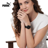 Puma Reset Black Round Polyurethane Women's Watch - P1006 | Time Watch Specialists