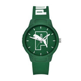 Puma Reset V2 Three-Hand Green Polycarbonate Men's Watch | P5116 | Time Watch Specialists