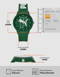 Puma Reset V2 Three-Hand Green Polycarbonate Men's Watch | P5116 | Time Watch Specialists