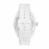 Puma Street Three-Hand White Silicone Unisex Watch | P5089 | Time Watch Specialists