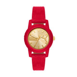 PUMA Ultrafresh Three-Hand Red Castor Oil Woman's Watch | P1076 | Time Watch Specialists