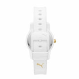PUMA Ultrafresh Three-Hand White Silicone Unisex Watch - P1074 | Time Watch Specialists
