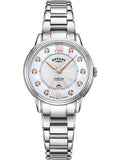 Rotary Cambridge Diamond Dial Stainless Steel Women's Watch - LB05425/07/D | Time Watch Specialists