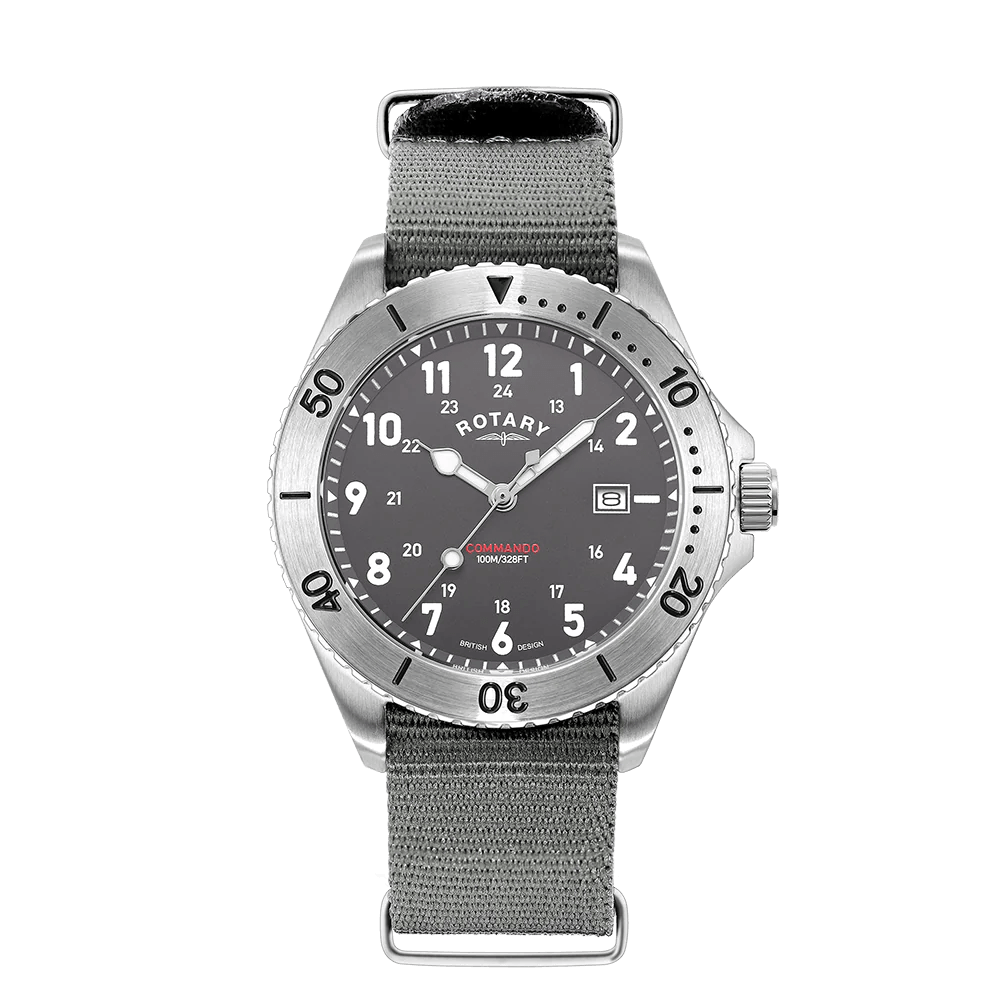 Buy Rotary Commando Men s Watch GS05475 48 Time Watch Specialists